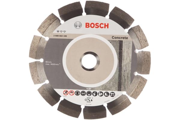 Диск алмазный по бетону 150x2x22,23 мм Stnd Concrete сегментный, Bosch
