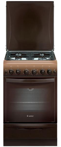 Плита кухонная газовая Gefest 5100-02 0001 (коричневая. 50см)