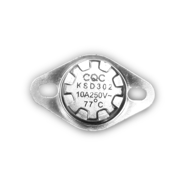 Термостат защитный 77 градусов модель KSD302 для водонагревателей Термекс (100315)