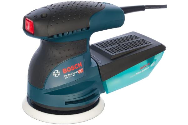 Эксцентриковая шлифмашина Bosch GEX 125-1 AE, 250 Вт, 125 мм, 7500-12000 об/мин, коробка