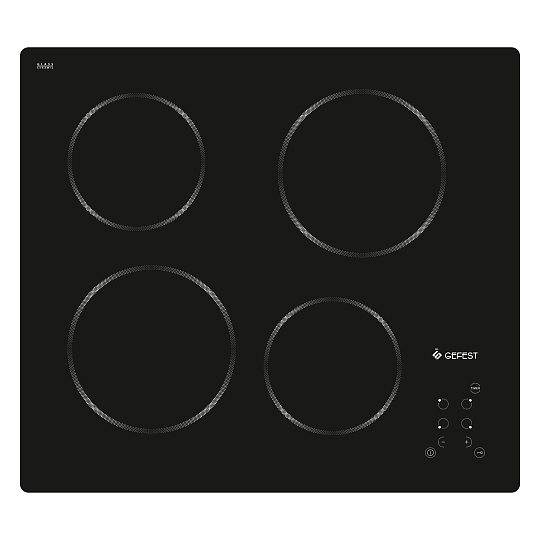 Панель варочная электрическая Gefest ЭС В СН 4231 К11, черная
