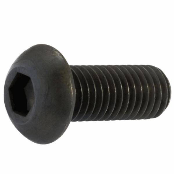Винт с полукруглой головкой М  6 х 20, ИСО 7380, с внутренним шестигранником, кл. пр. 10,9