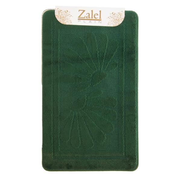 Набор ковриков Zalel 100х60, 60х50 см, темно-зеленый
