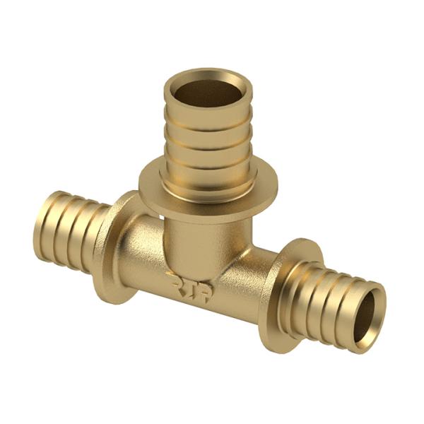 Тройник переходной аксиальный RTP 20x20x16, латунь