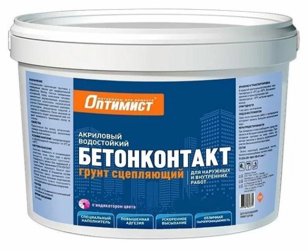 Бетонконтакт для внутр. и нар. работ G109 "Оптимист" 3кг