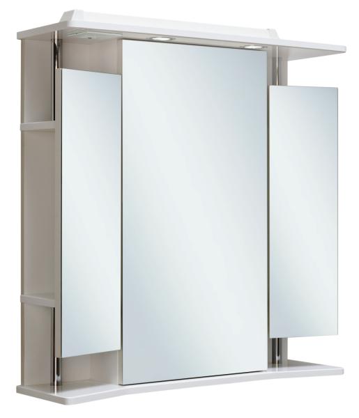 Шкаф зеркальный Runo Валенсия 75 правый, 00000000019