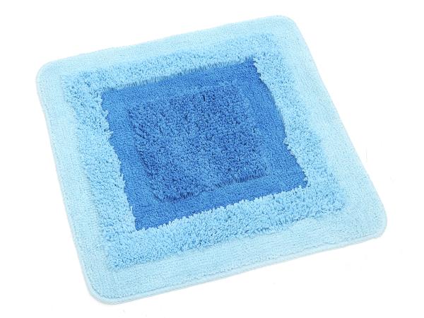 Коврик для ванной комнаты Wess Belorr 50х50 см, синий