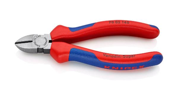 Бокорезы 140 мм, фосфотированные, 2-компонентные ручки, Knipex