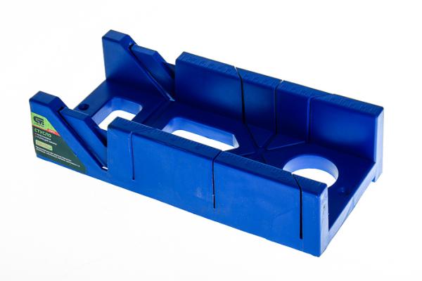 Стусло 300х100мм,пластик., 4 угла запила (22572) (Сибртех)