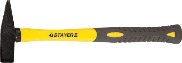Молоток слесарный с фиберглассовой рукояткой, кованый, 200 г,STAYER Professional (20050-02_z01)