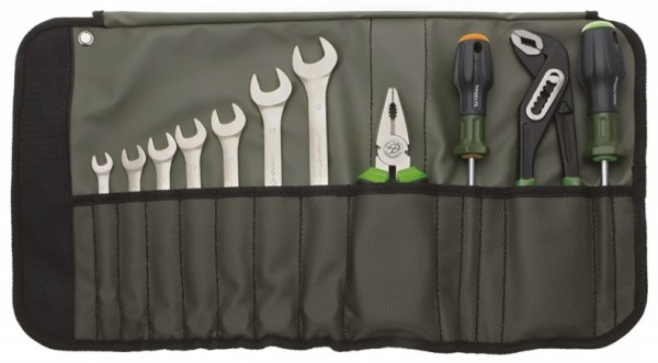 Набор ключей комбинированных и инструмента 11предметов,в сумке (511511) ДТ
