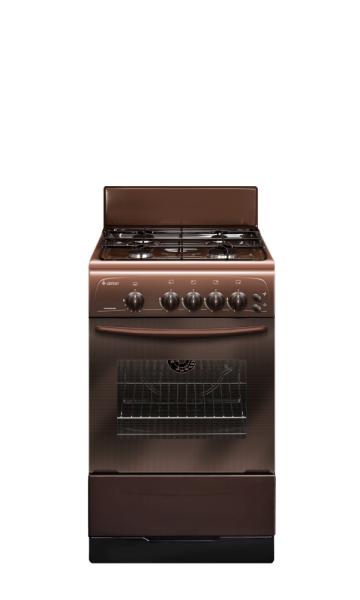 Плита кухонная газовая Gefest 3200-06 К86 (коричневая. 50см, аналог 3200-06 К19 со щитком)