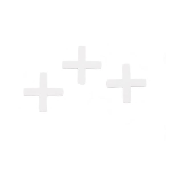 Крестики для плитки 4 мм, упаковка 100 шт., 3D KRESTIKI