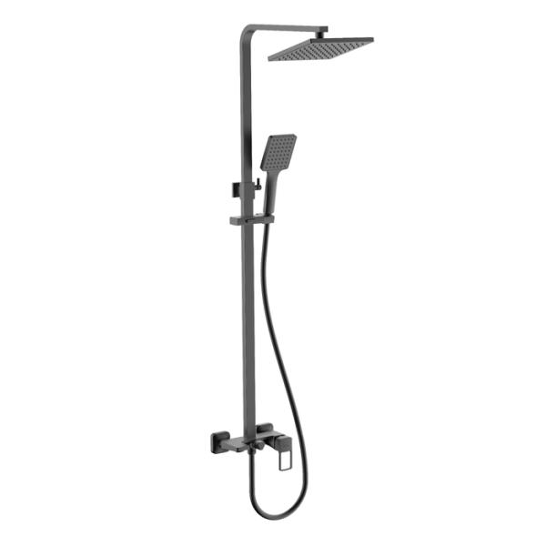 Душевая система Iddis Bild BILBL1Fi06, черная