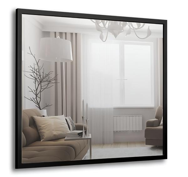 Зеркало Silver Mirrors Гарлем 60х60см  в раме из металлического профиля