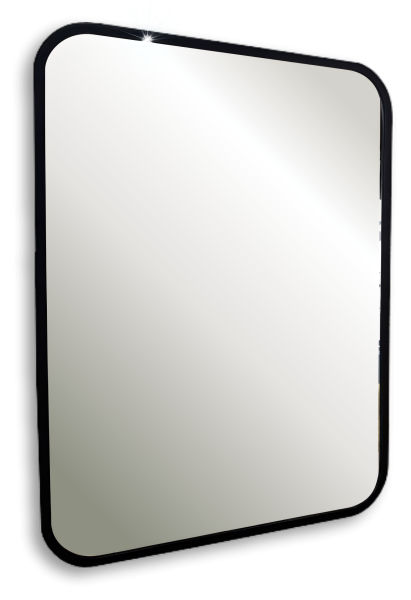 Зеркало Silver Mirrors Мальта-лофт в пластиковой раме 59,5х79,5см