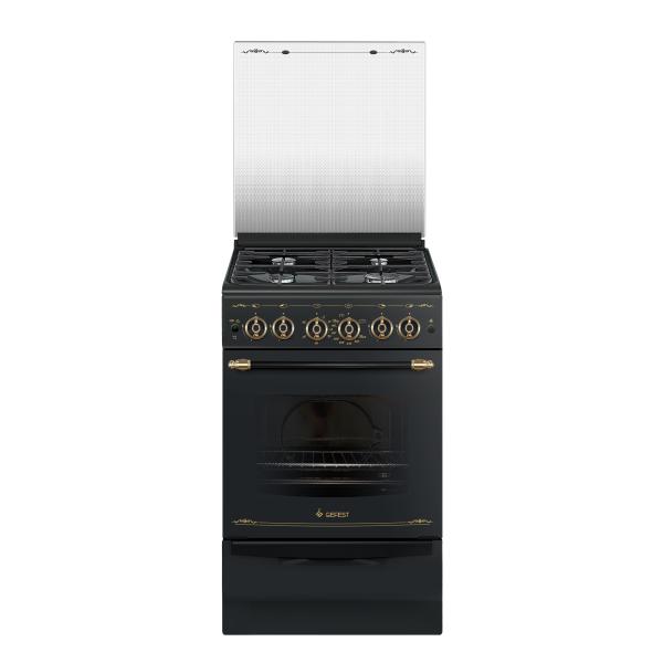 Плита газовая Gefest ПГ 5100-02 0183, черная, 50 см