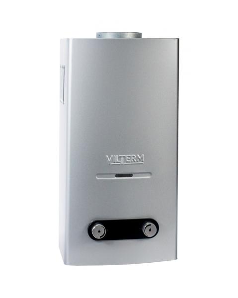 Водонагреватель газовый проточный VilTerm S10, серебро