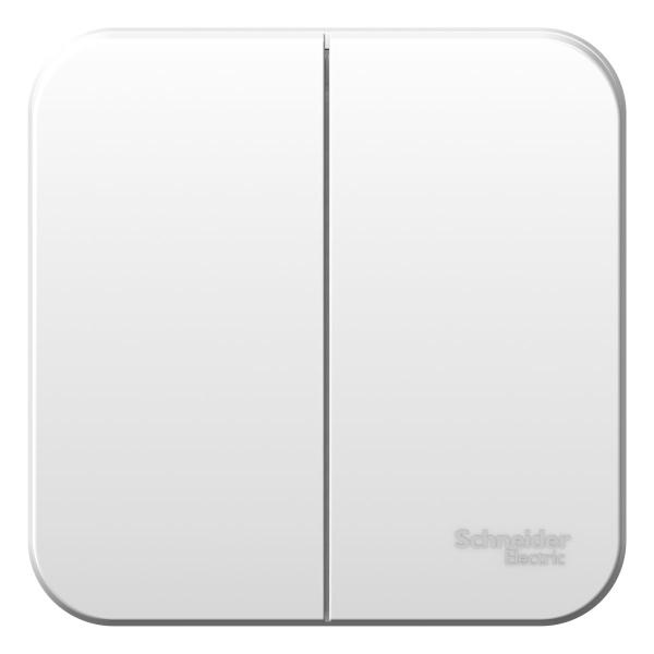 Выключатель 2-кл. О/У изол.пл. 10А, Белый BLANCA (816139)