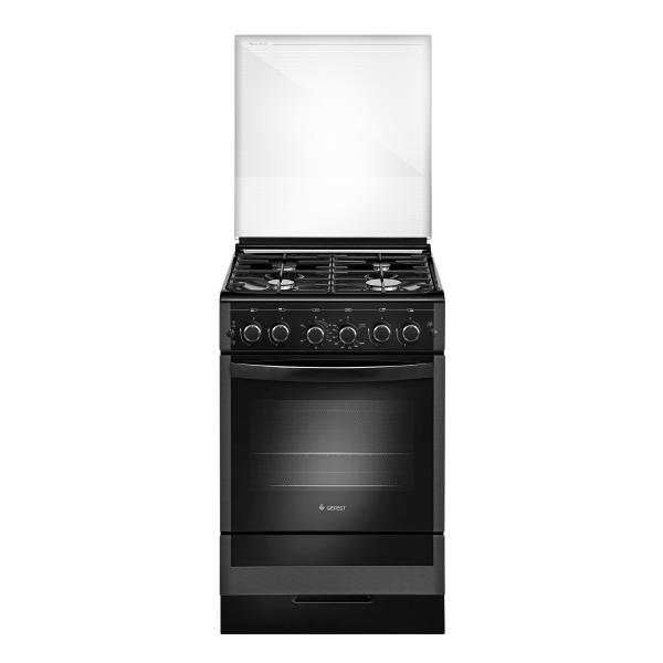 Плита газовая Gefest ПГ 5300-02 0046, черная, 50 см