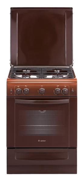 Плита кухонная газовая GEFEST 6100-01 0001 коричневая