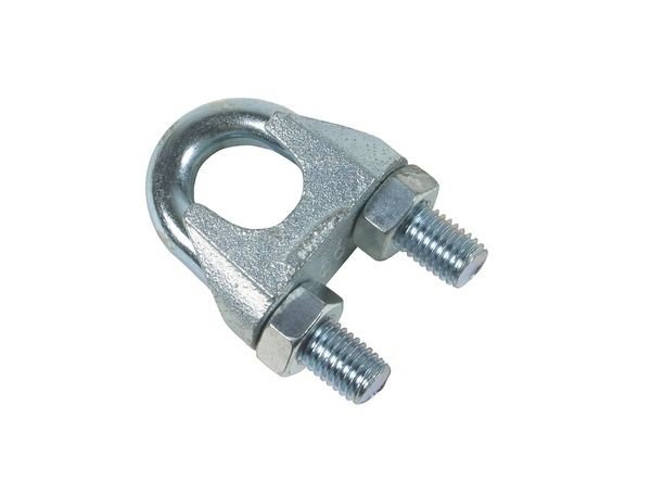 Зажим для троса D 16мм, DIN 741, оцинкованный