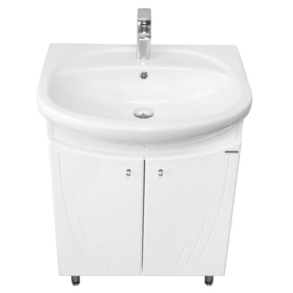 Тумба Aquaton Минима Н 65 белый под раковину Стелла 65 1A104201MN010