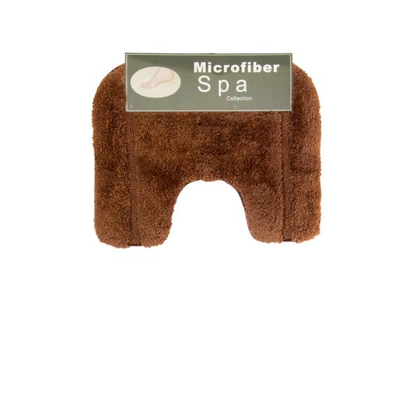 Коврик для туалета Zalel Lux Border 55х45 см, коричневый