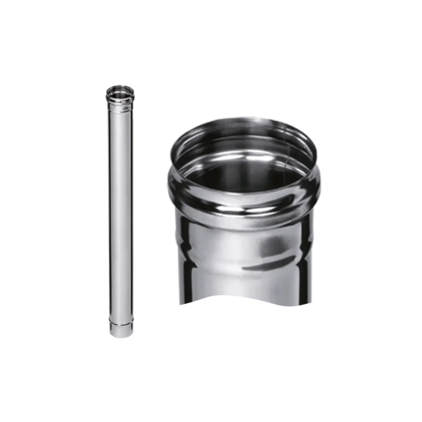 Дымоход 1,0м (430/0,8 мм) Ф130