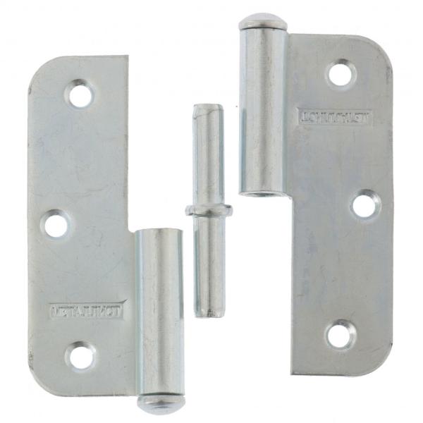 Петля накладная ПН1- 85, Металлист, цинк, правая