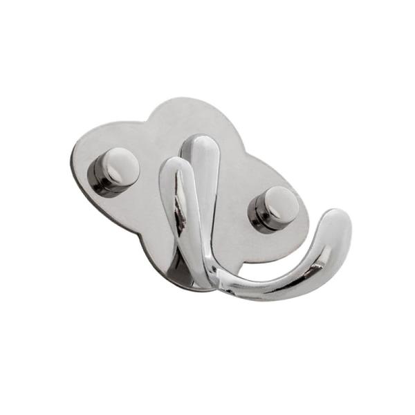 Крючок двойной АкваЛиния хром А228