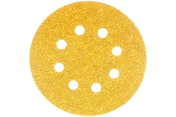 Круг из шлифовальной шкурки ф125 К40 Best for Wood&Paint, 8 отверстий, Bosch