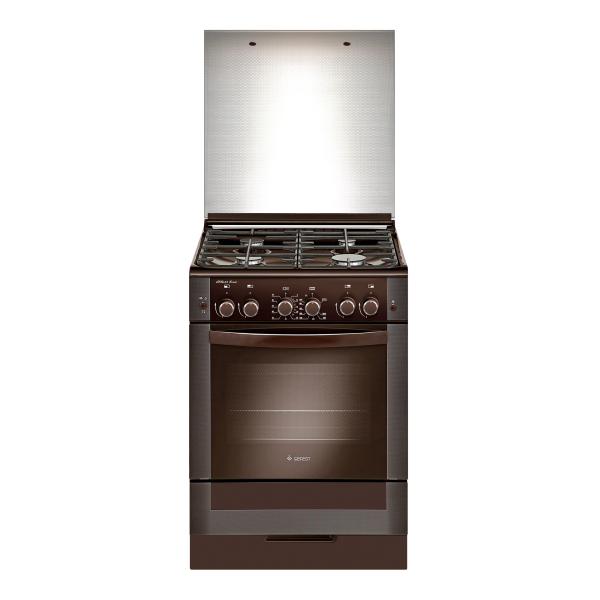 Плита газовая Gefest ПГ 6300-02 0047, коричневая, 60 см