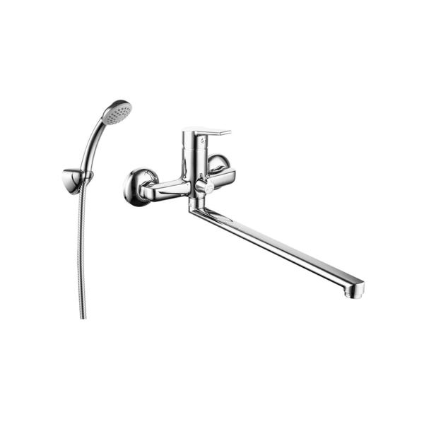 Смеситель для ванны Milardo Stripe STRSB02M10, длинный излив