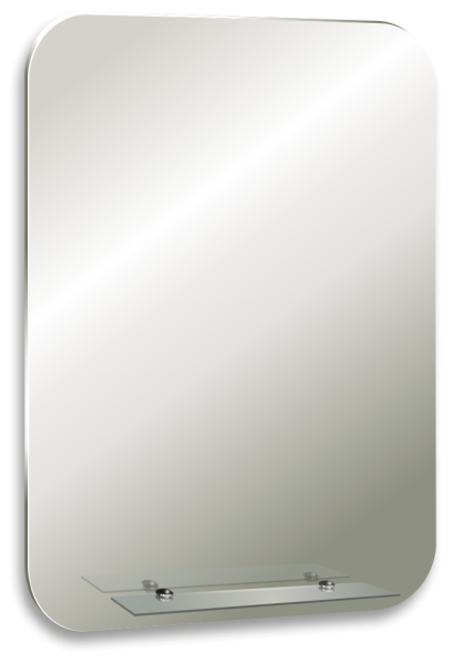 Зеркало Silver Mirrors Самба 55х80 с полкой, ФР-00002405