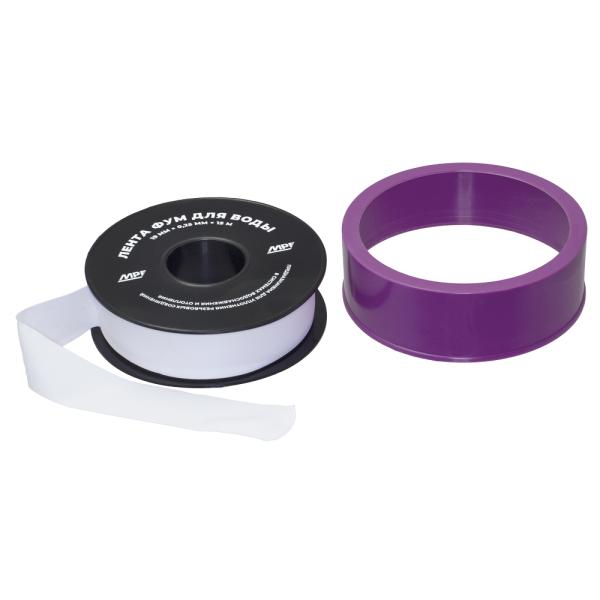 Лента-ФУМ для воды 19мм х 0,25мм х 15м, профессиональная