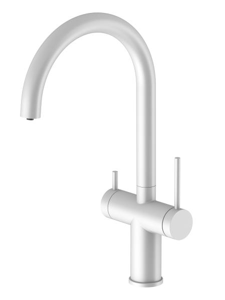 Смеситель для кухни Santek Энсо под фильтр WH5A43027B001 белый