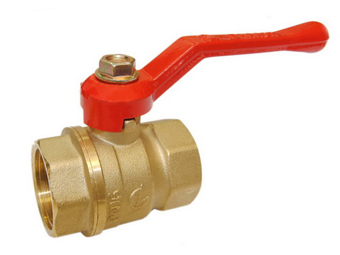 Кран шаровой для воды 1 1/4" Г-Г-Р Галлоп латунь (12)