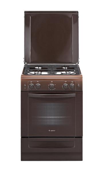 Плита кухонная газовая Gefest 6100-02 0010 (коричневая. 60см)