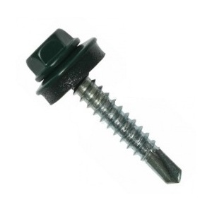 Саморез Ш.Г.К. 4,8*29мм RAL 7015 Серый темный, (шт)