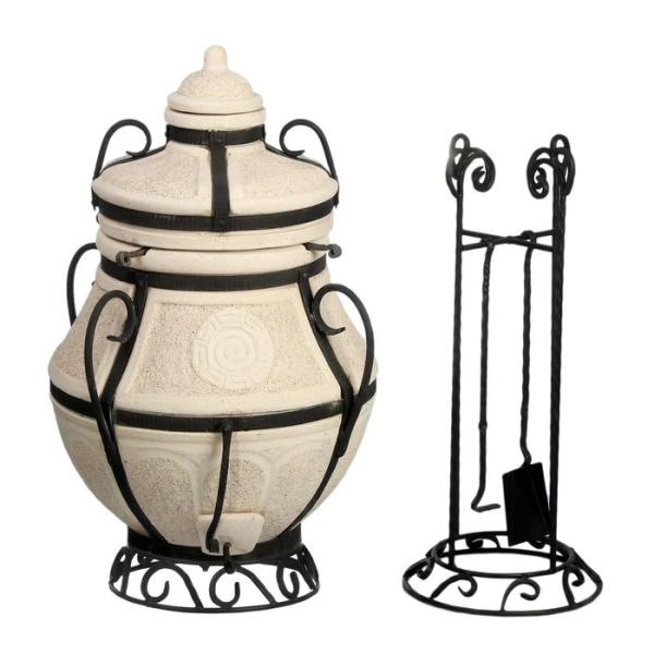 Тандыр Сармат Аладдин мини (в комплекте стойка+ подставка)