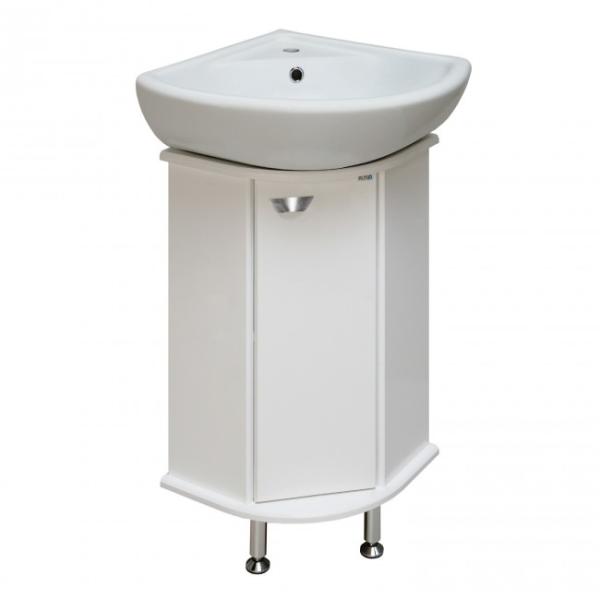 Тумба угловая RUNO Браво-40 (под умывальник Элегия-45)