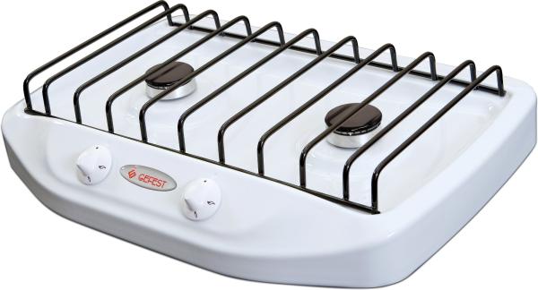 Плита кухонная настольная газовая GEFEST 2 700-03 белый