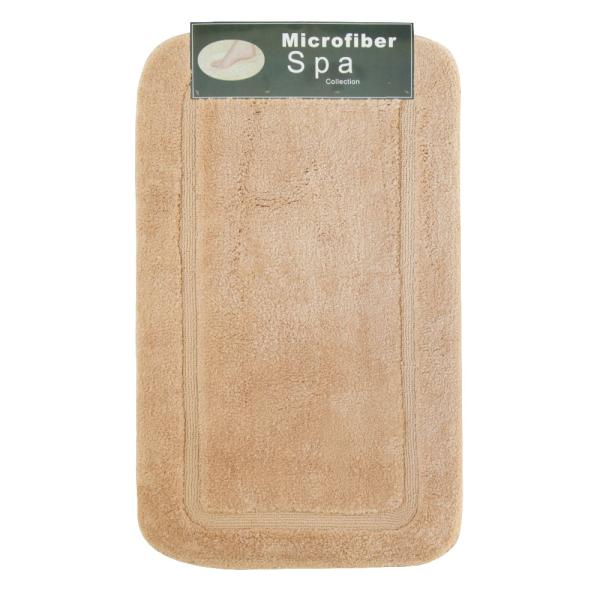 Коврик для ванной комнаты Zalel Lux Border 100х60 см, бежевый