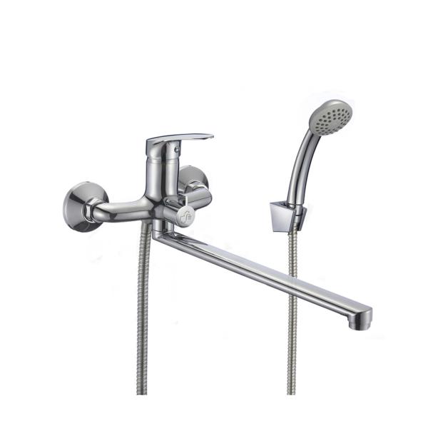 Смеситель для ванны Milardo Simp SIMSB02M10, длинный излив