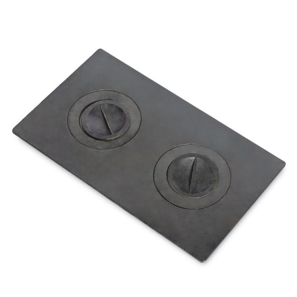 Плита 2х-конфорочная П2-1 (Б) 585х340мм