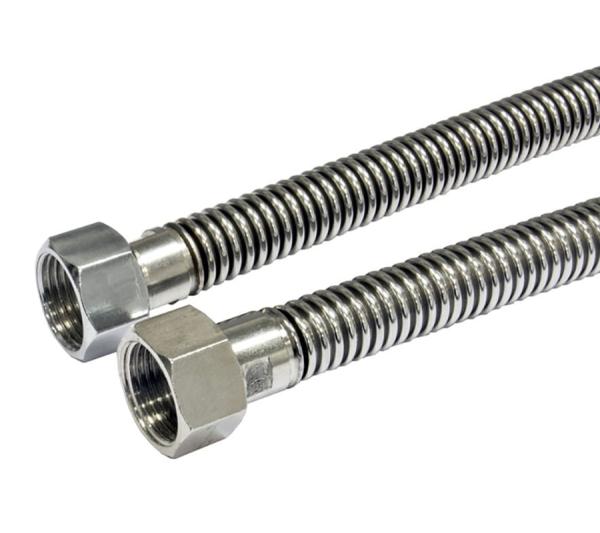 Подводка для газа сильфонная 2,5 м, 1/2" г/г, Tuboflex