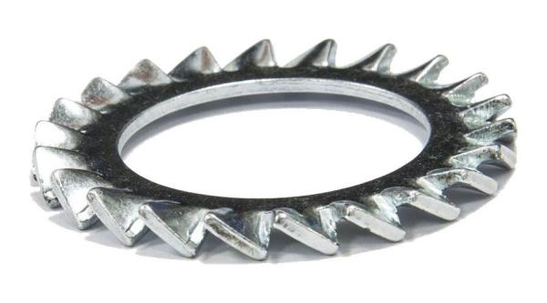 Шайба М  8 с наруж. зубцами  Din6798 А2 нерж