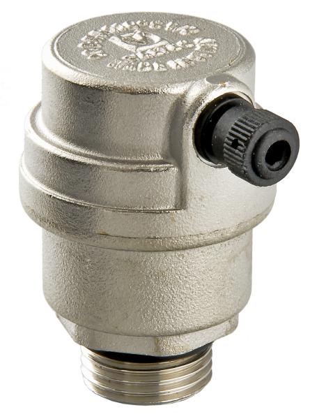 Воздухоотводчик автоматический Valtec VT 502 1/2" латунь никел. (20)