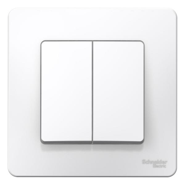 Выключатель 2-кл., 10А, Белый BLANCA (1210252)